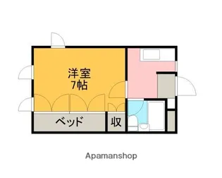 リーガルコートB【3階】の間取り