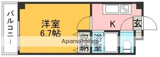 ロフティ大江【3階】の間取り