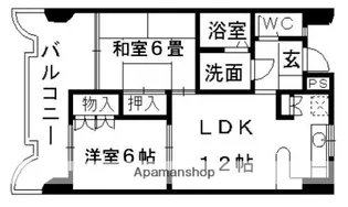 コートハイムPAL【3階】の間取り