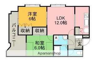 コートハイムPAL【3階】の間取り