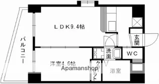 AXIS神水【5階】の間取り