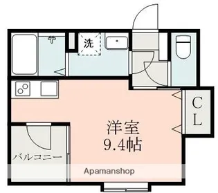 グランパレス本山【5階】の間取り