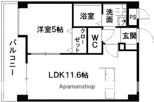 フォルトゥーナ【1階】の間取り