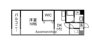レスポアール 参番館【1階】の間取り