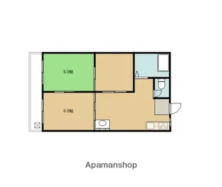 宮本ビル【2階】の間取り