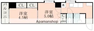 ハウズ・ラフォーレ【1階】の間取り