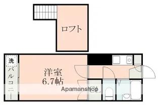 コンセール・リベルテ【1階】の間取り