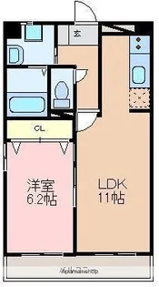 パンダビル【8階】の間取り
