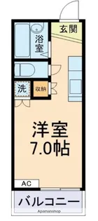 クラランス渡鹿【4階】の間取り