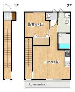 FLOWER VALLEY Ⅰ【2階】の間取り