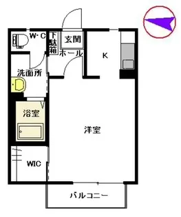 T・SファミールⅤ【101号室】の間取り