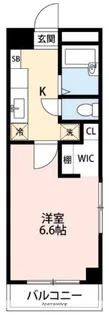 エスポワール黒髪【5階】の間取り