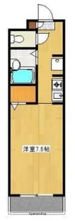 熊本県熊本市中央区帯山9丁目【マンション】の間取り
