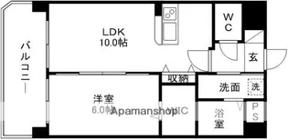 デュアラス・ファースト【1階】の間取り