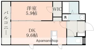 T Yマンション【701号室】の間取り