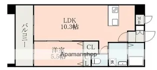 S−FORT平成けやき通り【3階】の間取り