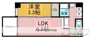 リファレンス九品寺【6階】の間取り