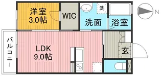 メゾン・ボナール【2階】の間取り