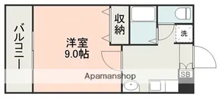 クリスタルM’S【2階】の間取り