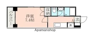 パレ・ドール健軍Ⅱ【2階】の間取り