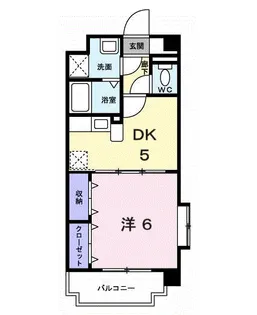 カルム プロムナード【3階】の間取り