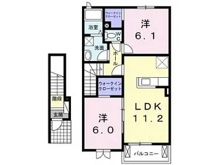 SCHON Ⅰ【2階】の間取り