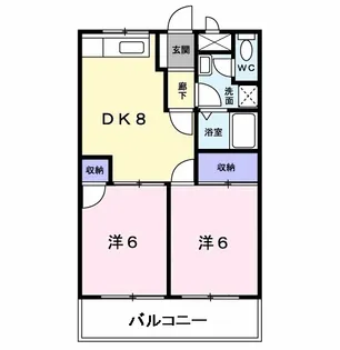シャルム【3階】の間取り