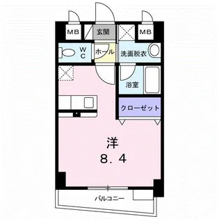 ソレシア・グランデ錦ヶ丘【3階】の間取り