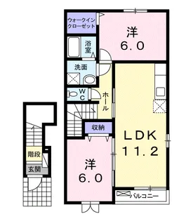ダイナソーT【2階】の間取り