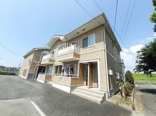 ハッピーライフB【2階】の外観