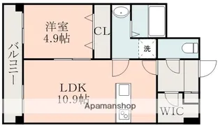 クレアグランツ【5階】の間取り