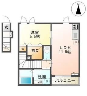 RIKGRANDE【2階】の間取り