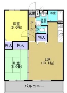 ステーションビレッジ【2階】の間取り