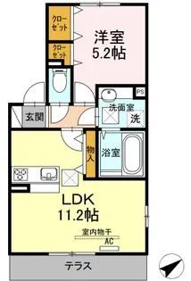 サクラハイム【1階】の間取り