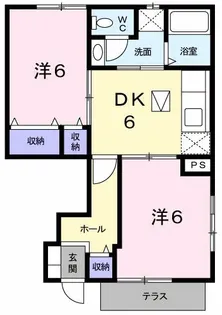メゾン彩Ⅰ【1階】の間取り