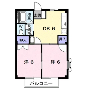 ファインハイツⅤ【2階】の間取り