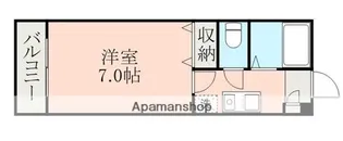 エクシブサンロード【4階】の間取り