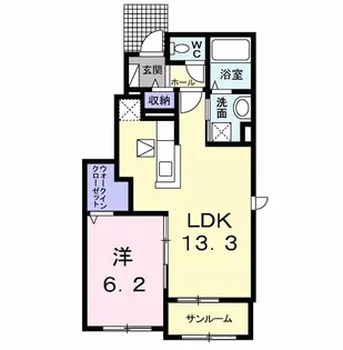 グラン・レジデンス【1階】の間取り