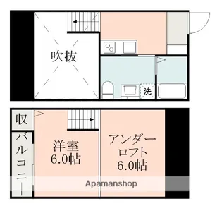 クレアシオン【2階】の間取り