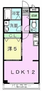NOBU HOUSE 7【4階】の間取り