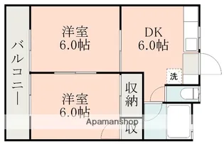 メゾン・ド・セピア【202号室】の間取り