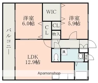 REMY【3階】の間取り