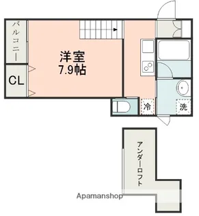 ウェルフォアティア【1階】の間取り