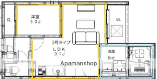REGALEST 新大江【1階】の間取り