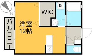 プレミール白川【1階】の間取り