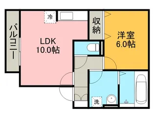 セジュール椿【2階】の間取り