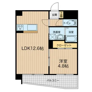 FRAISE本荘【5階】の間取り