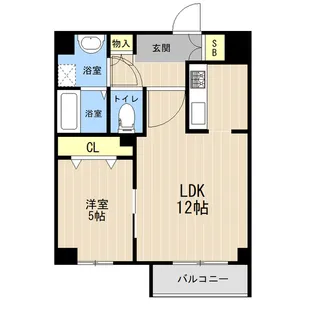 AURATO水前寺【3階】の間取り