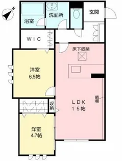 シャーメゾンアメニティ御領Ⅰ【1階】の間取り