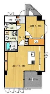 ルナ・ピエーナ【3階】の間取り